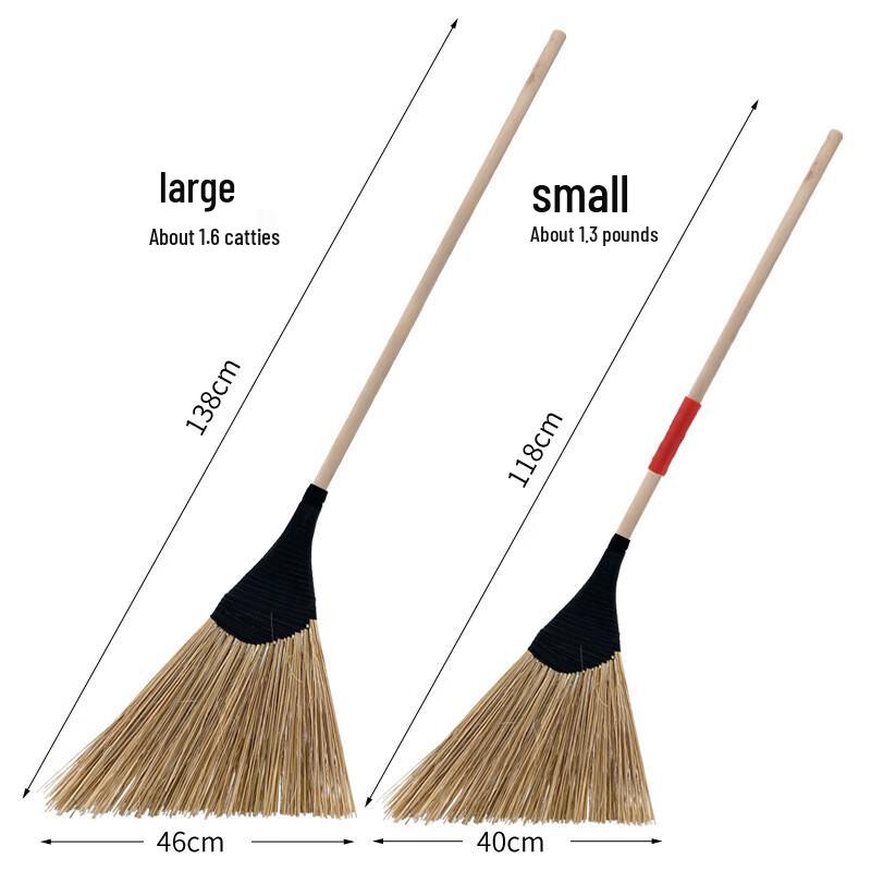 JNL Long-Handle Outdoor Cleaning Broom