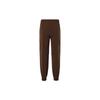 Nike Breathable Loose-Fit Cuffed Knit Pants Women Bottoms Brown FB4660-259
