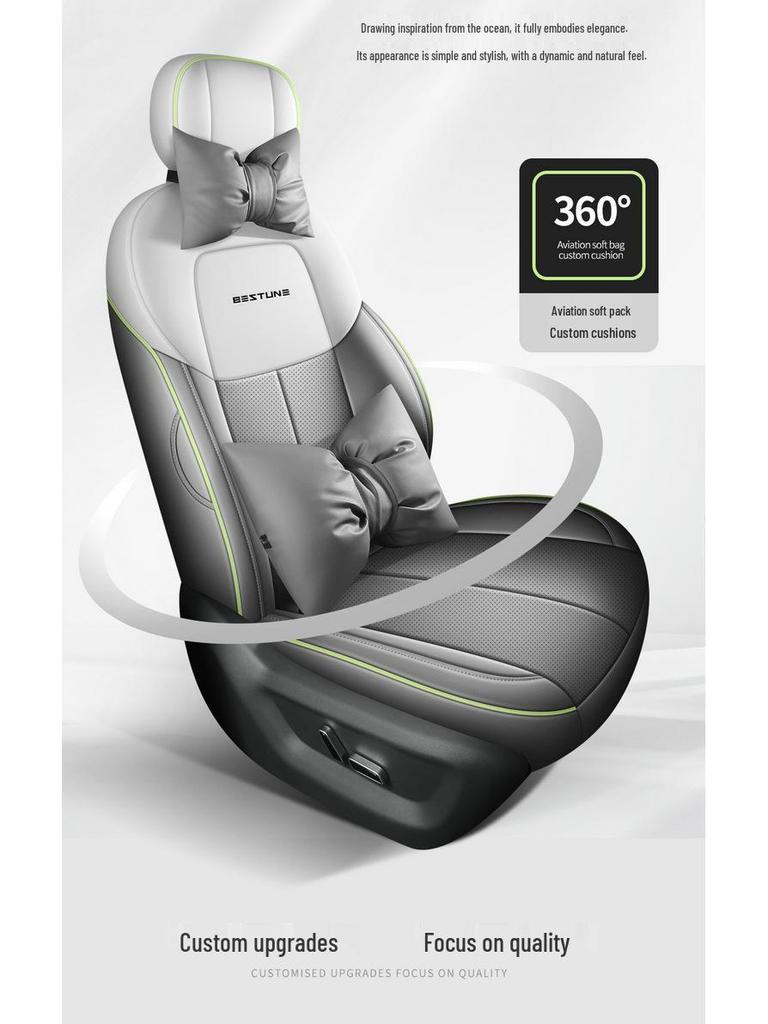 Breathable, perforated car seat covers for the 2025 Bestune Yueyi 03.
