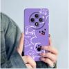 For OPPO Reno 12 F 4G Capa Reno12 FS Reno12 F 5G Phone Case Reno12F CPH2637 CPH2687 Back Cover Flower Painted Printed Soft Funda