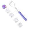 5Pcs Metal Keycaps Special Touch Color Plating Beautiful Textures Decorative XDA Keycaps for