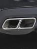 Muffler Tip Decal for Mercedes S-Class/R-Class: 4-Outlet Fit for S320/S350/S400/R320/R350