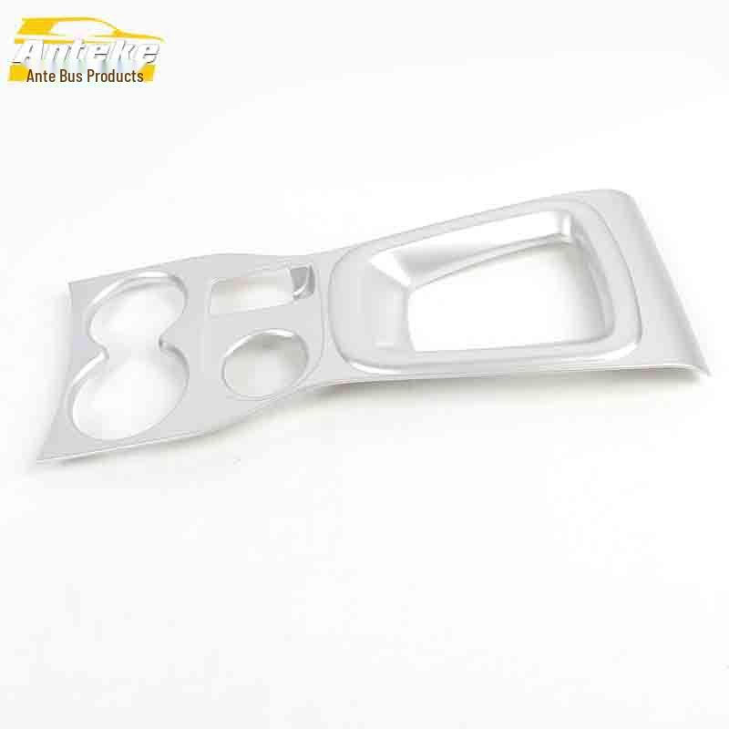 

Koleos Рычаг переключения передач и Рамка для отделки центральной консоли с гальванизированным подстаканником и пайетками.