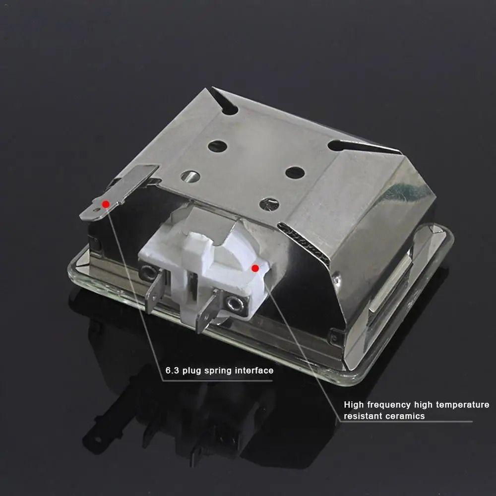 High Temperature Resistant Oven Lamp Durable Halogen Light Bulb Microwave Light Bulb  Steamer