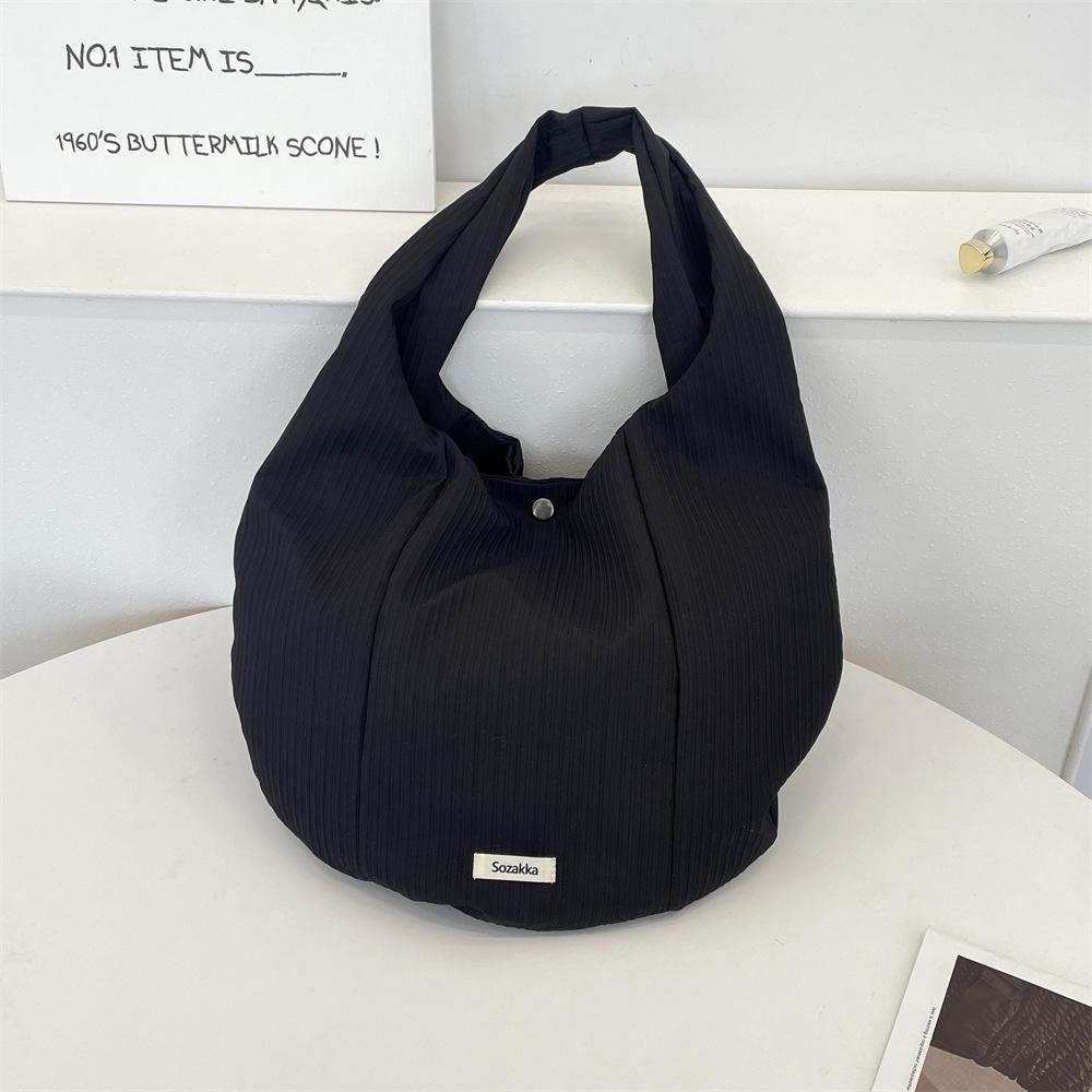 

481 весна новая ленивая и расслабленная повседневная большая вместимость на плечо сумка-тоут тканевая сумка женская сумка-жилет