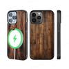 Wood Texture Art For Magsafe Phone Case For IPhone 17 Air 16 15 14 13 12 11 Pro Max Plus Shockproof Cover