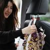 Car Seat Hook Headrest Hook Smartphone Holder Multi Hook Set Double Seat Hook Mobile Holder Car Holder Car Storage Hook Luggage Hang Umbrella Han