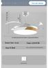 Modern Smart Ceiling Fan Light with Voice Control for Dining and Living Rooms
