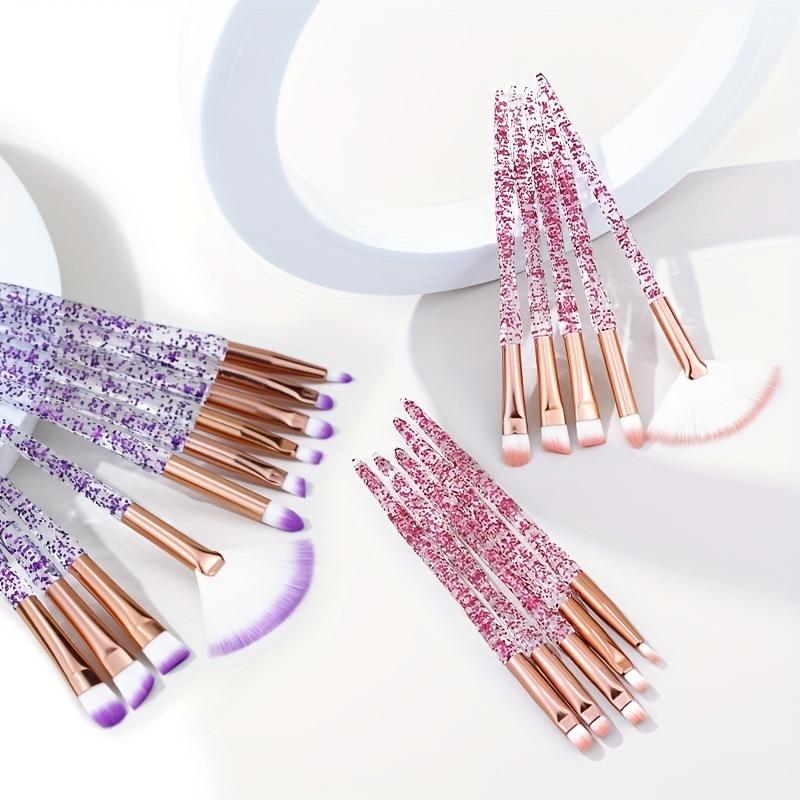 10-teiliges Baopinger Make-up-Pinsel-Set – weiche Nylonborsten, parfümfrei, perfekt für alle Hauttypen, makellose Grundierung und Lidschatten