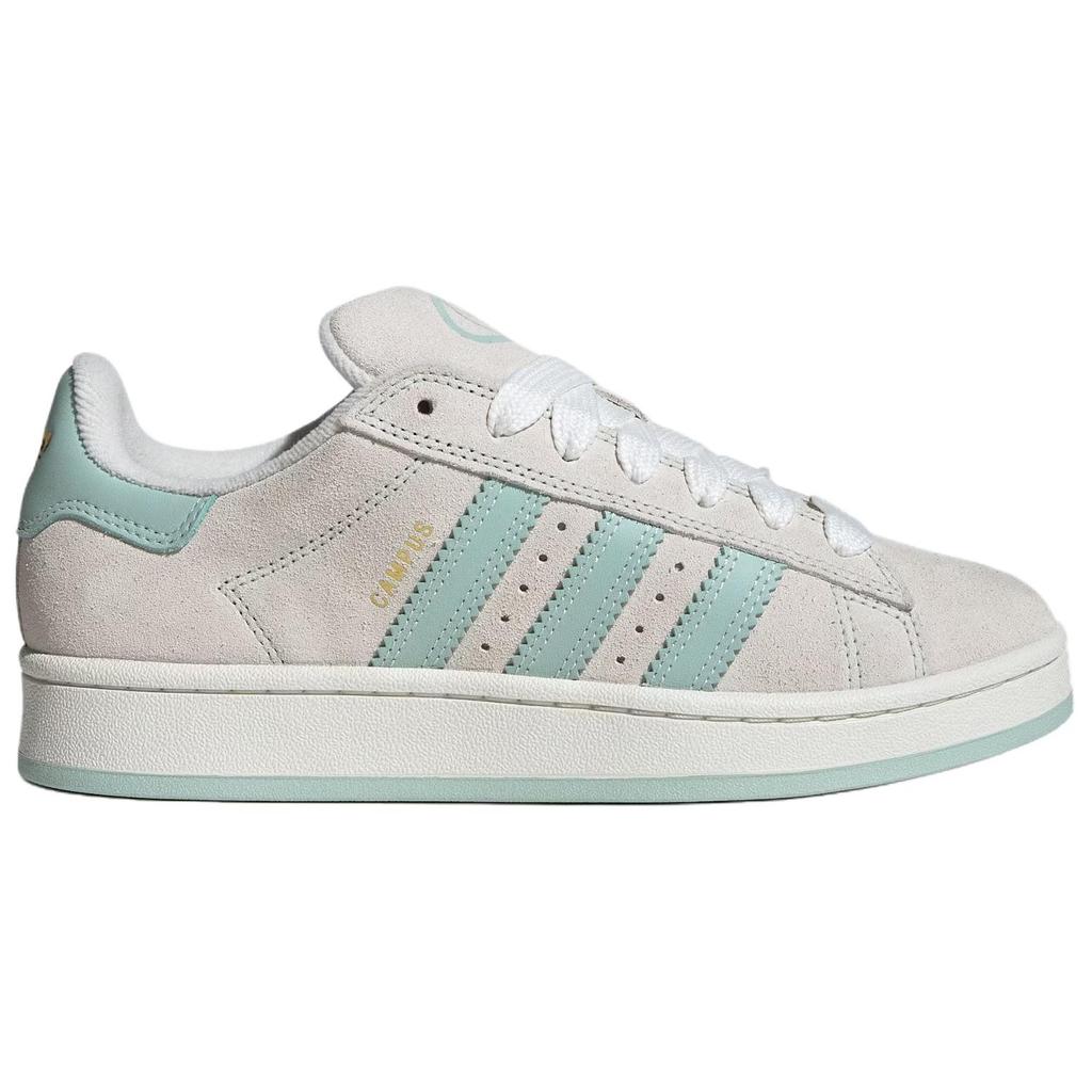 Adidas Originals Campus 00s Leather Versatile Comfortable Durable Low-Top Sneakers Women Sneakers Gray JQ5732