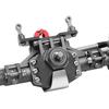 CNC Aluminum Diamond-Shaped Aluminum Alloy Complete Front & Rear Axle for 1/10 RC Crawler Truck Axial SCX10 II  90046 90047