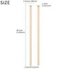 Nylon Drumsticks Timpani Mallets 1 Pair Nylon Head Wood Handle Drum Sticks Percussion Instrument Parts Accessaries