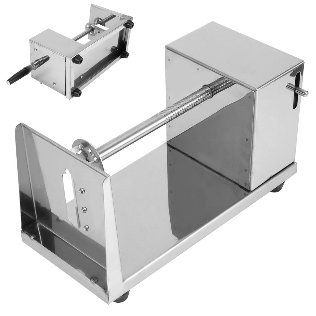 Stainless Steel Hand Crank Manual Spiral Potato Twisters Vegetable Cutter Slicing Tool Kitchen Utensil