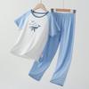 Kids Thermal Underwear Set A Class Cotton Blend Long Sleeve Homewear Boys Girls Winter