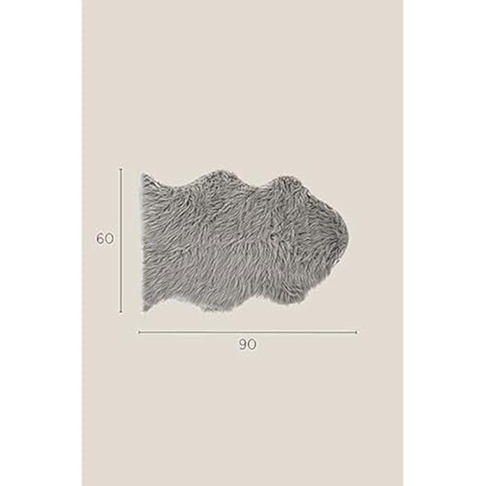 Tapis - DKD HOME DECOR - Standard - Gris - 60 x 90 cm - Synthétique