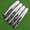 for Seat Leon MK1 1999-2004 1M Luxurious Chrome Handle Cover Trim Set 2000 2001 2002 2003 Car Accessories Stickers Car Styling