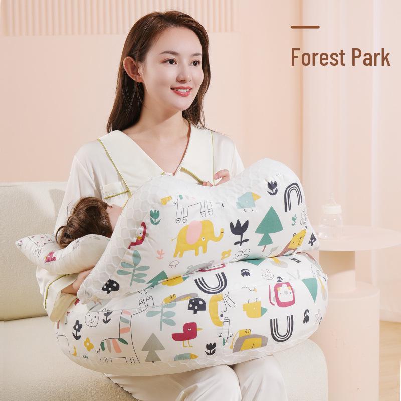 Multi-functional Nursing Pillow for Pregnant & New Mothers - Relieves Hand Fatigue, Supports Breastfeeding & Postpartum Comfort