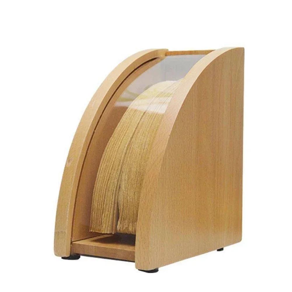 Portafiltri da Caffè in Legno e Acrilico con Coperchio Antipolvere Progettato per Soluzioni di Conservazione Filtri da Caffè pour-over