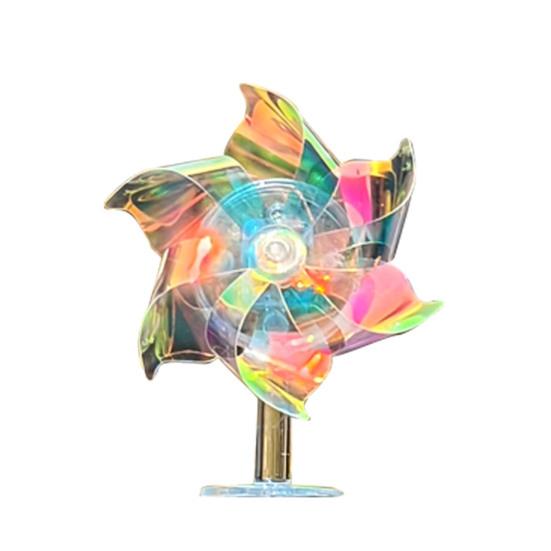 Windmills Model Car Decoration LED Center Console Decoration for Cars Motorcycles Colorful