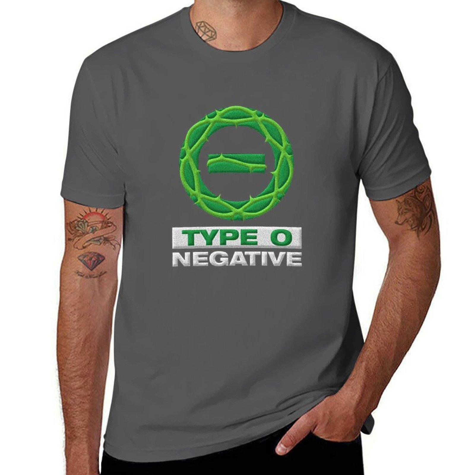 

Type O Negative Art T-Shirt t shirt for man 100 percent cotton cotton tshirt 100% t shirts for man slim fit T-Shirt 4XL