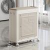 Foldable Flip-Top Clothes Storage Box with Wheels