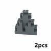 MOC Building Blocks Construction Drawbridge Mountain Rock Panel Rockery Hill Bridge DIY Bricks Accessories Creative Toys Leduo
