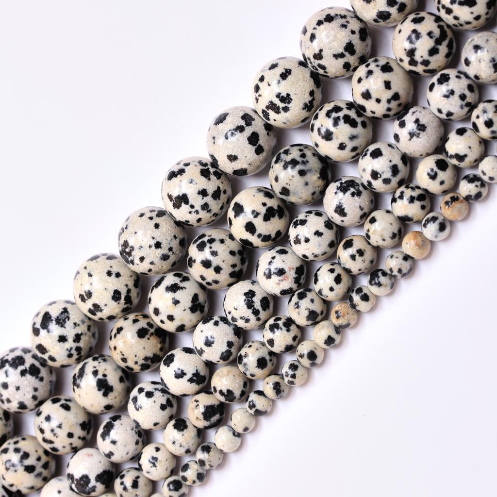 4mm/6mm/8mm/10mm/12mm Charm Accessories Natural Women 15-40Pcs Fashion Beads Girls Round Loose Beads DIY Bracelet Stone For Jewelry Making Gifts