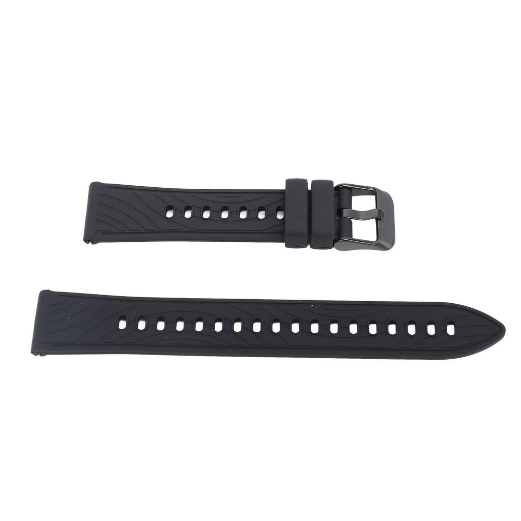 Watch Band for   Silicone Soft Breathable Quick Release Carved Smartwatch Replacement Band Strap for Men Women