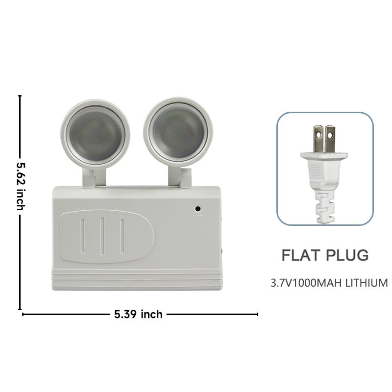 

LED Fire Fighting Light Emergency Evacuation Exit Light Wall Mounted Rechargeable Emergency Lamp Indoor Light for Power Outage