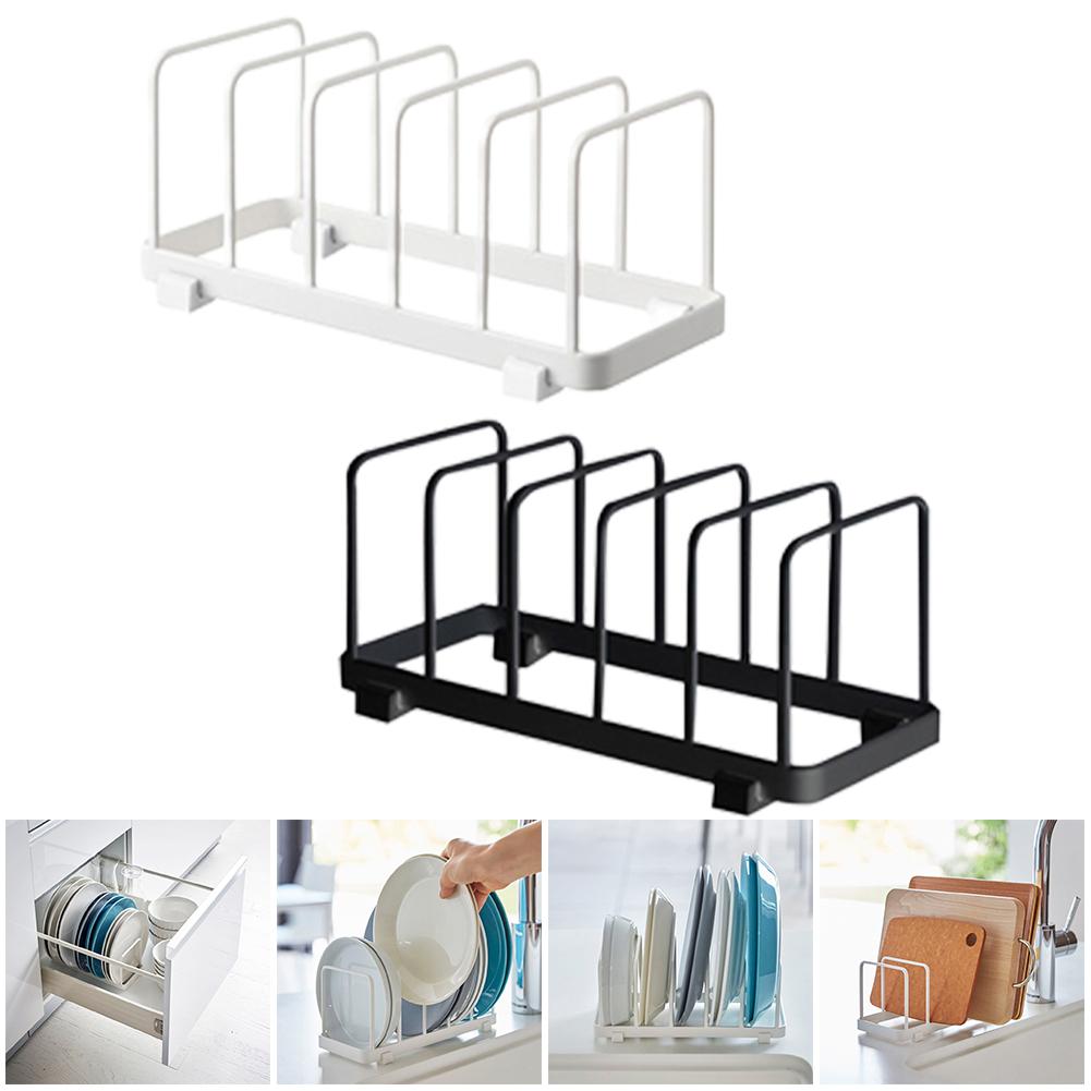 Pot Lid Rack Holder Daily Home Indoor Stainless Steel