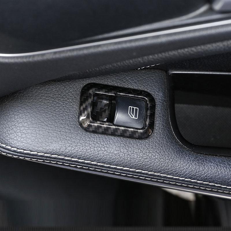 Für Mercedes Benz ABCEG CLA GLK GLA GLE Klasse W204 G500 W212 W166 5 stücke Auto Tür Fenster Glas Lift schalter Taste Abdeckung