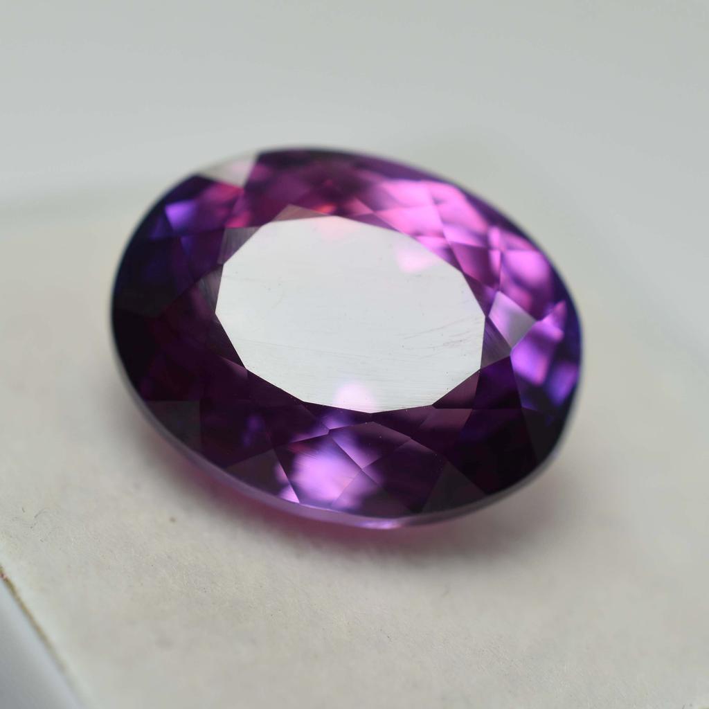Oval Cut 7.90 Ct Natural Purple Tanzanite   Ring Size Loose Gemstone