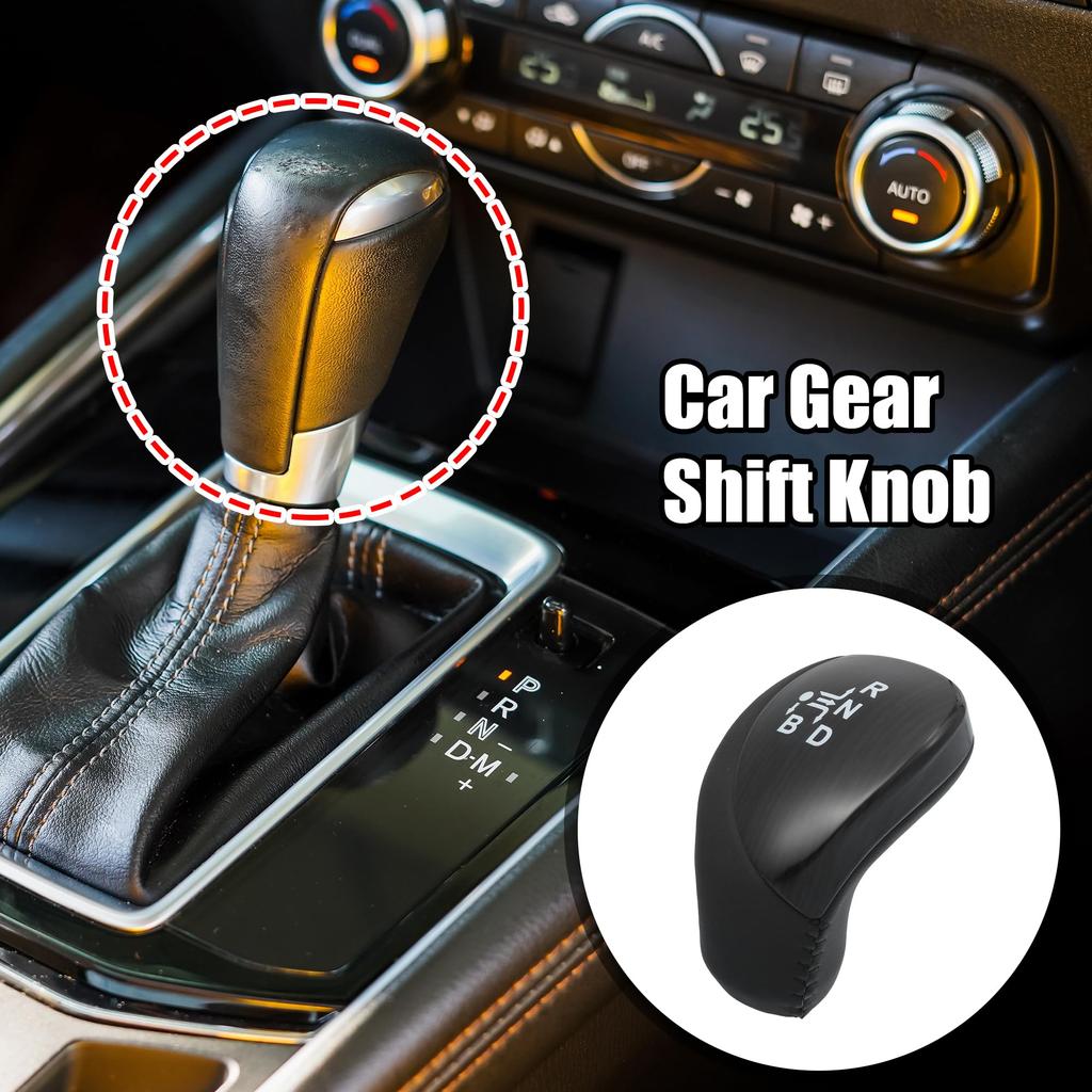 ACROPIX Araba Vites Topuzu Vites Kolu Vites Topuzu Başlığı Tutamaç Bra Siyah Toyota Prius 2010-2015 Uyumlu - 1 Paket