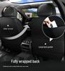 2021 Little Lucky Cow Leather Cartoon Car Seat Cushion for All Seasons - Fits Five Seats