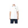 Polos Piqué Originals Transpirables Cómodos Bordados Manga Corta Camisa Polo Hombre Polos Blancos FM9954