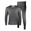 Septwolves Men's Velvet Thick Thermal Underwear Set, Autumn/Winter, Round Neck, Cold-Proof.