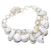 Rainbow Moonstone Gemstone 925 Sterling Silver Jewelry Necklace 18" SU-9742