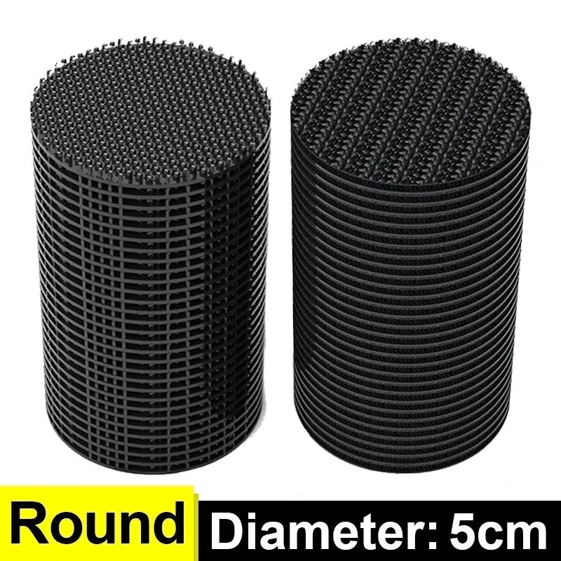Fasteners Auto Adhesive Velcros Double Sided Tape Double-sided Fixation High Viscosity Carpet Pad Non-slip Grip Tape DIY Apparel