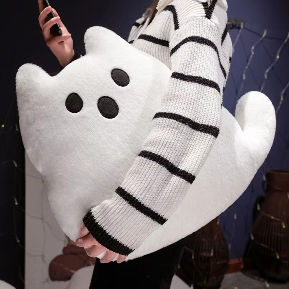 PP Cotton Ghost Cat Plush Toys Halloween Style Black Cat Plush Doll  Children Girl