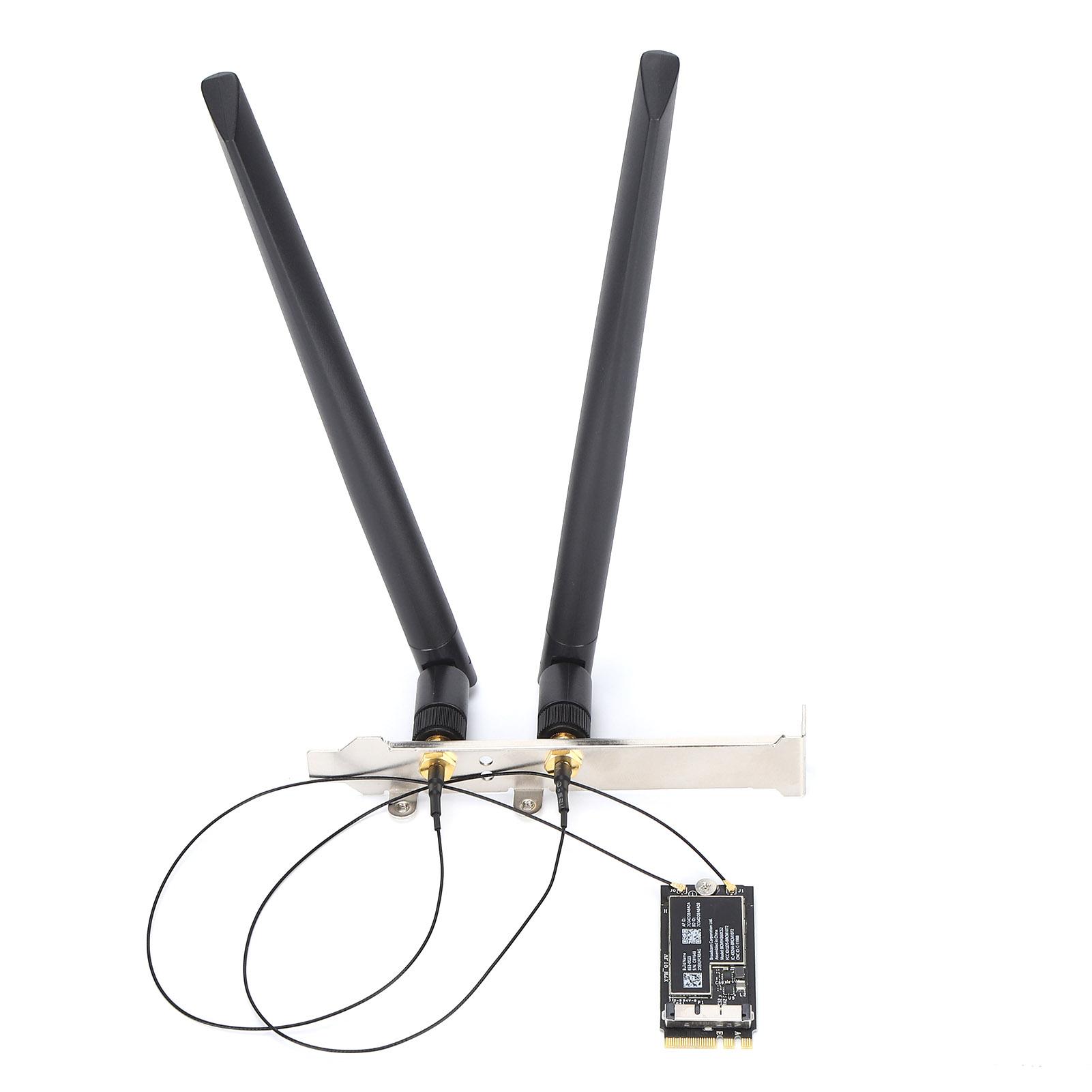 

WiFi Adapter Dual Frequency 2.4Ghz5Ghz 300Mbps867Mbps Wireless Network Connector for without antenna