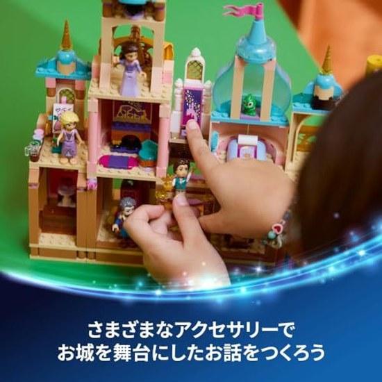 LEGO Disney Princess Rapunzels Castle Toy Block Educational Gift Children 6 Years Old 7 8 9 Goods Town Building 43297
