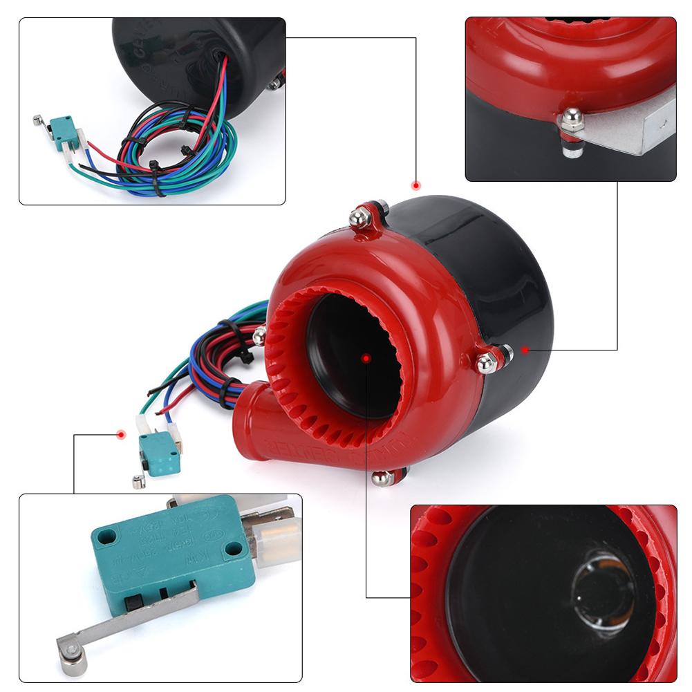 Car Fake Dump Electronic Turbo Blow Off SSQV Hooter Valve Analog BOV Sound Hooter Valve Analog Sound Simulator Automotive