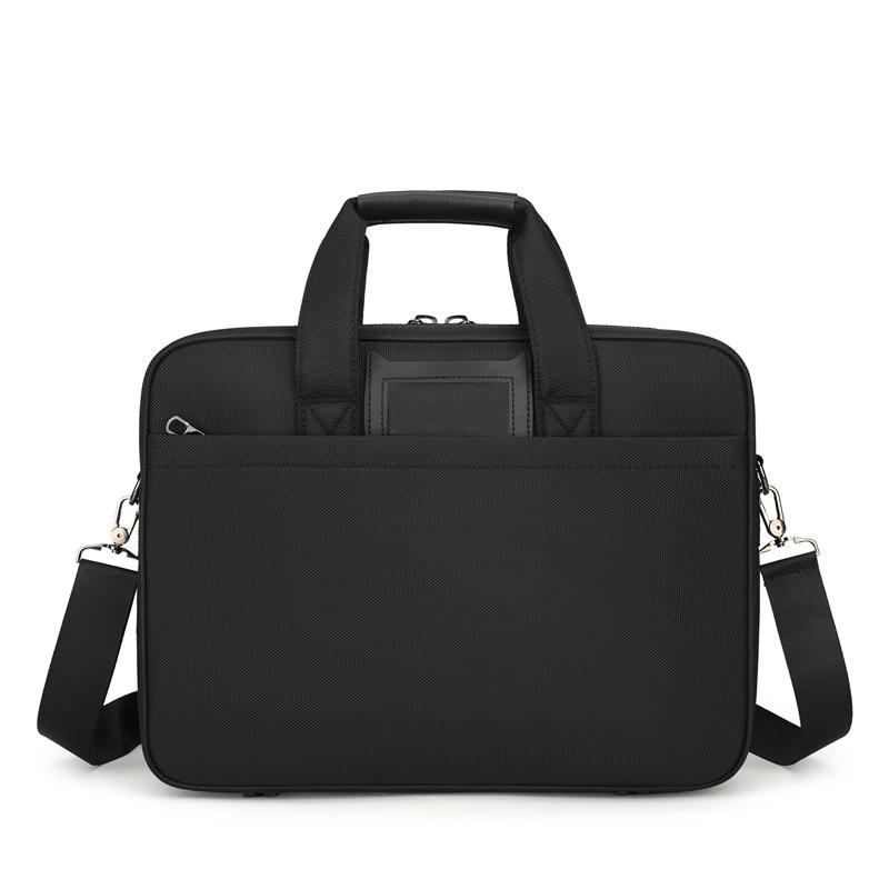 Men's shoulder bag Handbag shoulder laptop bag Large capacity Business leisure Office file bag Portable