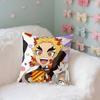 Cool K-Kyoujurou Rengoku Case Plush Fabric Soft Pillowcase Double Sided Print Cushion Cover Household Gifts