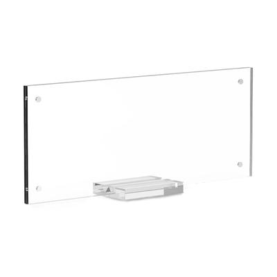 Modern Simple Acrylic Photo Frame Magnetic Closure Easy Access Display Case For Money Artwork Certificates