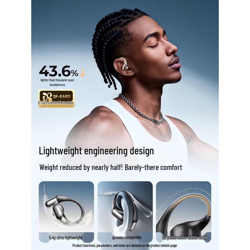 Sanag G9S AI Bluetooth Ear-hook Headset