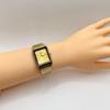 Used RADO QZ Rado Diamond Star 121.9521.3 Square Gold Dial