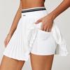 Oiob Seamless Yoga Vest Contrast Color Tight I-Shaped Beauty Back Underwear Fitness Running Short Tennis Sports Top