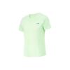 Li Ning Série Running Couleur Unie Séchage Rapide Col Rond Manches Courtes Raglan T-Shirt Femmes Hauts Vert Fée-Fruit ATSU202-5