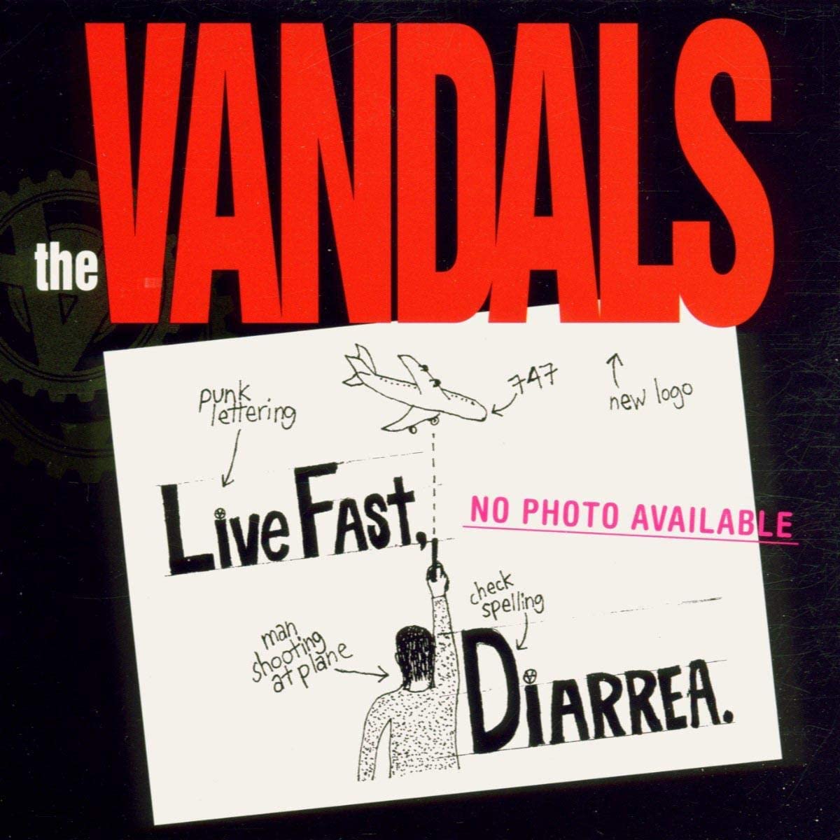 

CD VANDALS - Live Fast Diarrhea NITRO15802 Nitro Records 1995 Non Japan Rock Used